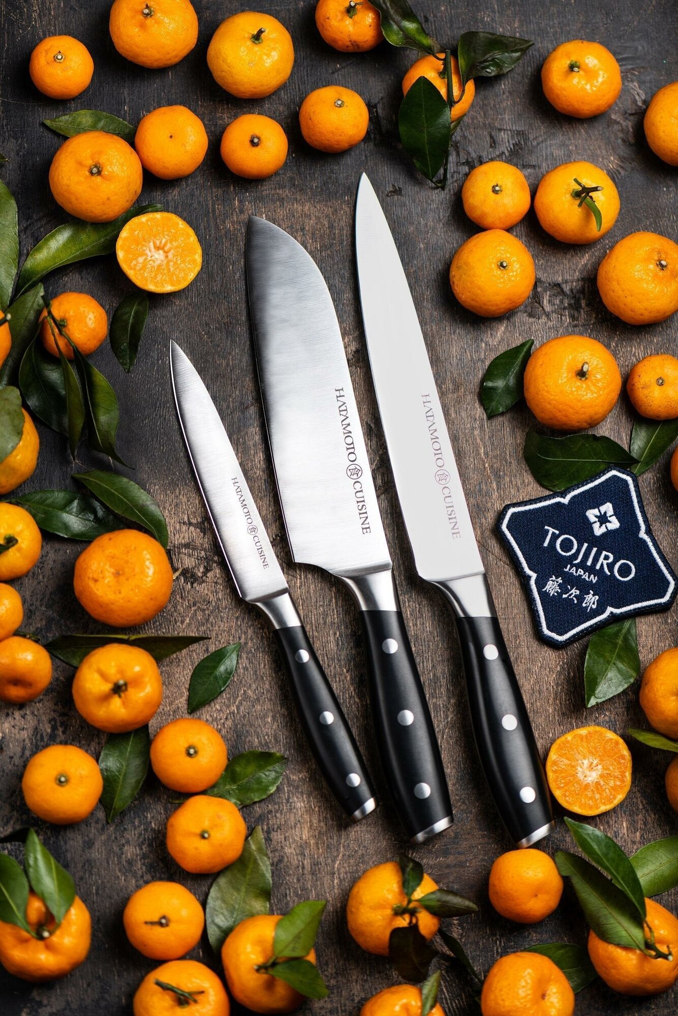 Набор кухонных ножей Hatamoto из 3 предметов H00709 - фотография № 11