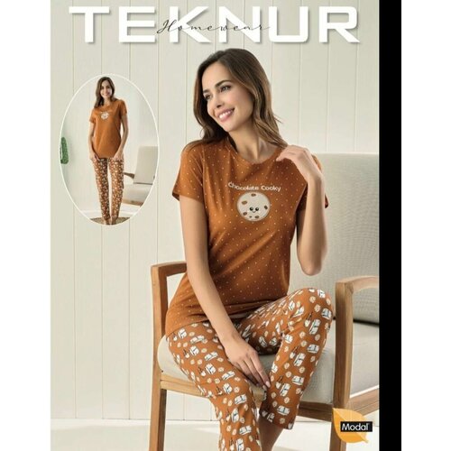 Teknur Пижама из натуральных тканей. Modal. Cotton