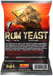 Дрожжи сухие спиртовые Coobra RUM, 72 гр