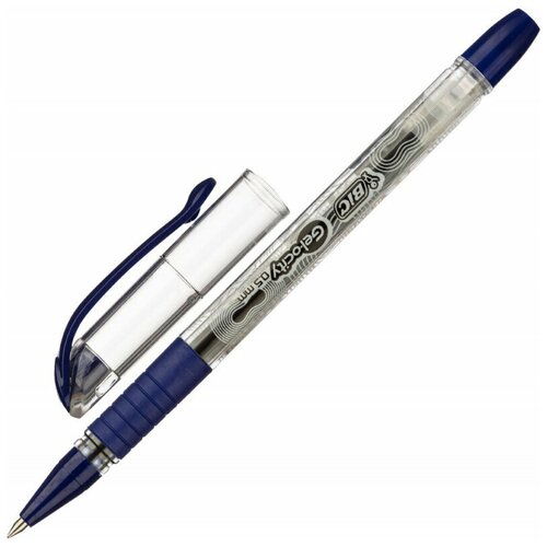 Ручка гелевая неавтоматическая BIC Gelocity Stic, резиновый манжет, синяя 5 штука