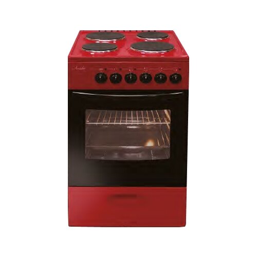 Электрическая плита Лысьва ЭП 411 МС вишневый красный 3864300₽