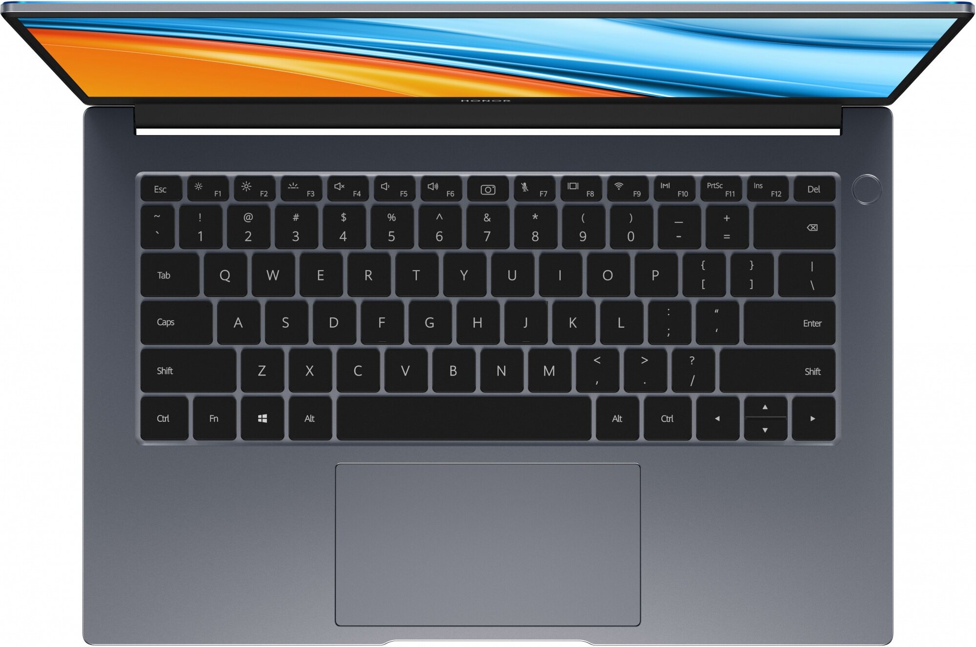 Ноутбук Honor MagicBook NMH-WFQ9HN, 14", IPS, AMD Ryzen 5 5500U, DDR4 16ГБ, SSD 512ГБ, AMD Radeon, серый (5301afwf) - фото №16