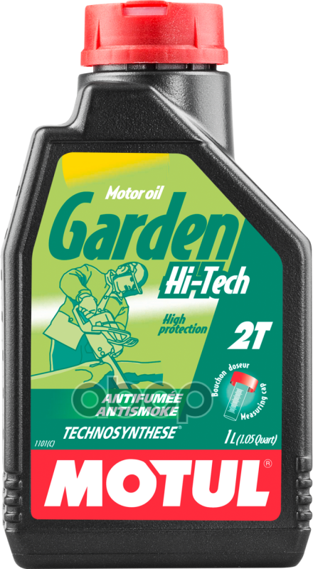 Масло Моторное 2T Motul Garden 2T Hi-Tech 1 Л 102799 MOTUL арт. 102799