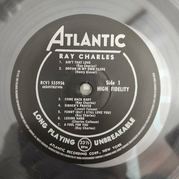 Виниловая Пластинка Charles, Ray, Ray Charles (0603497837496) Warner Music - фото №7