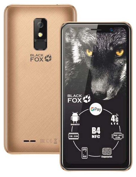 Смартфон Black Fox B4 NFC — купить по выгодной цене на Яндекс.Маркете