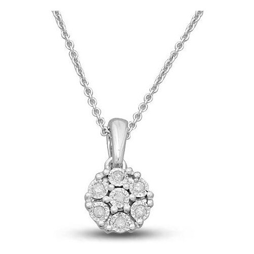 фото Лукас подвеска с 7 бриллиантами из красного золота p01-d-igp-10000