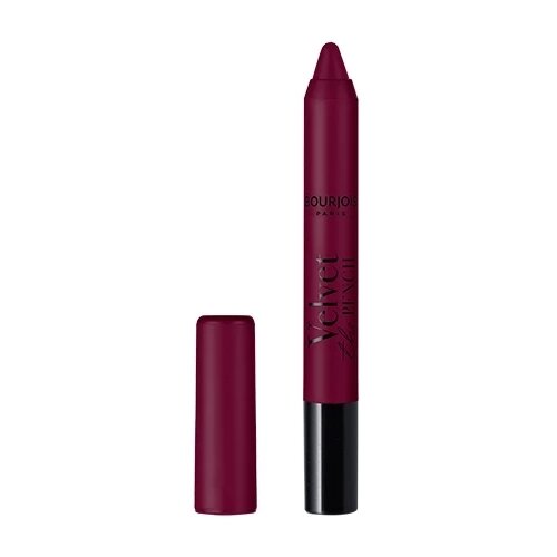 фото Bourjois помада для губ velvet the pencil матовая, оттенок 18 i'm so plu(m)cky