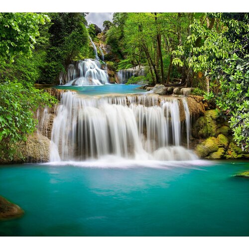 Фотообои виниловые тисненые на флизелиновой основе DeliceDecor Ф 016 Каскад 300х270см 5220₽