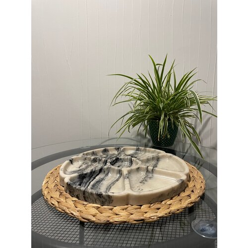 Менажница Haifisch 30 см Мрамор 1450₽