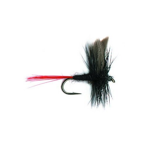 PFG, Мушка Black Gnat, №16, Red Tail (D025RT)