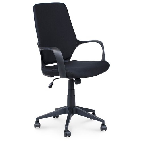 фото Кресло компьютерное стиль черный пластик / черная ткань norden chairs