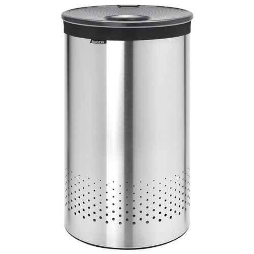 фото Brabantia корзина для белья 60 л matt steel