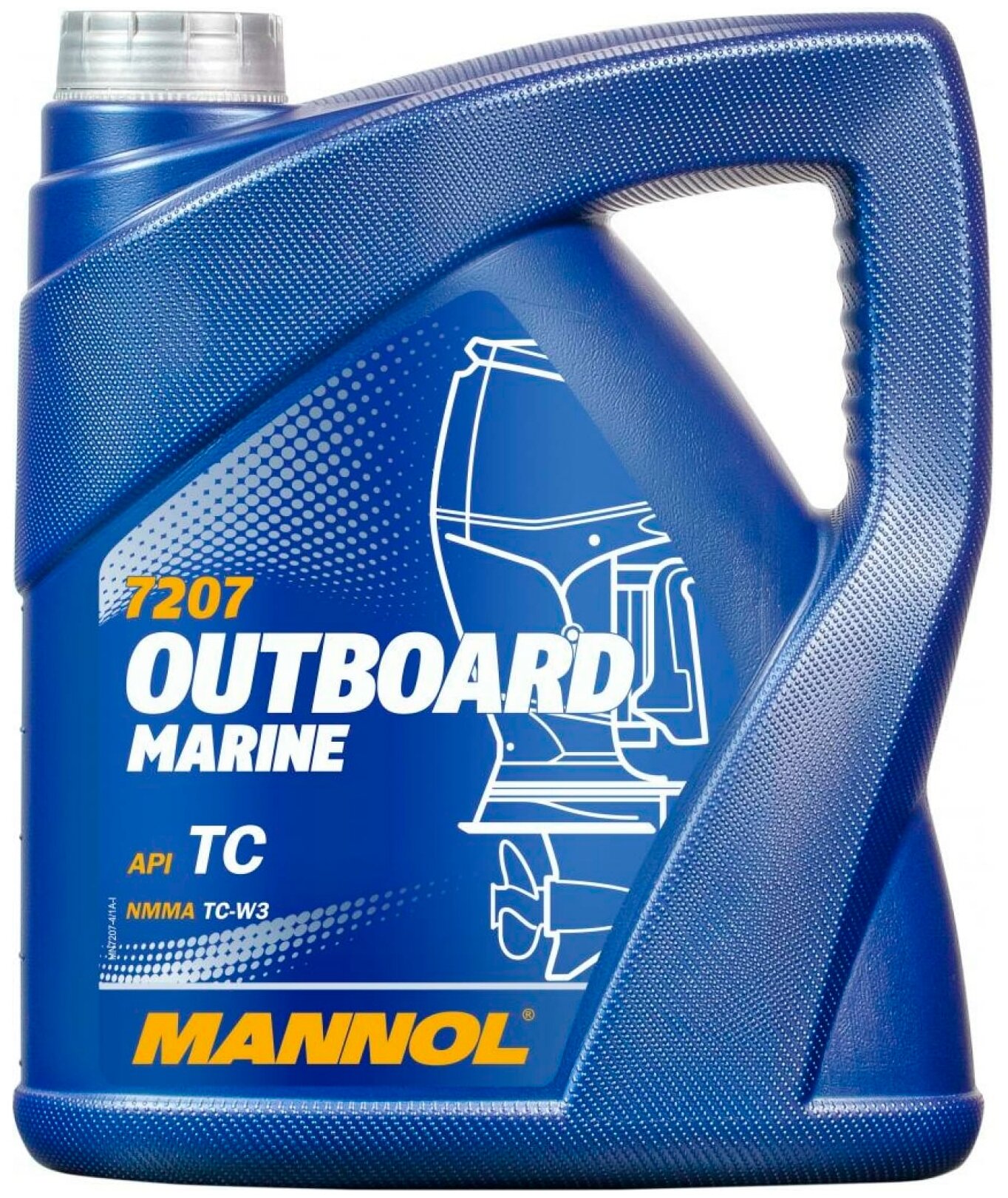 Полусинтетическое моторное масло Mannol Outboard Marine