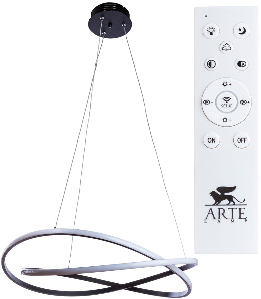 Подвесной светодиодный светильник Arte Lamp Presto A2522SP-2BK
