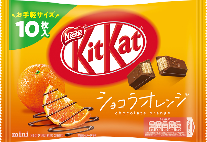 Шоколадный батончик Kit Kat Mini с апельсином, 92,8 г