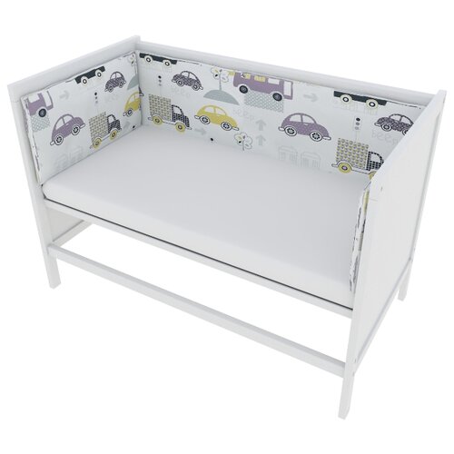 фото Бортик в кроватку на молнии (4 подушки-бортика) amarobaby город