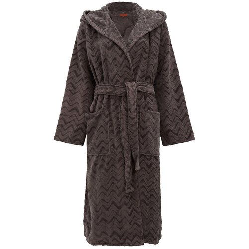 Халат Missoni Home, длинный рукав, размер 44;46, фиолетовый