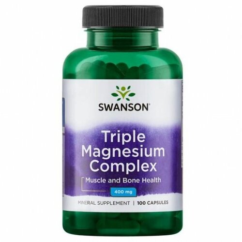 Swanson Triple Magnesium Complex 100 капсул