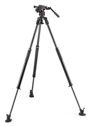 Штатив Manfrotto 635 Fast Single, карбоновый с головкой Nitrotech 608