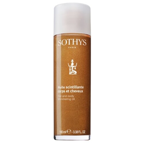 фото Масло для тела sothys hair and body shimmering oil, бутылка, 100 мл