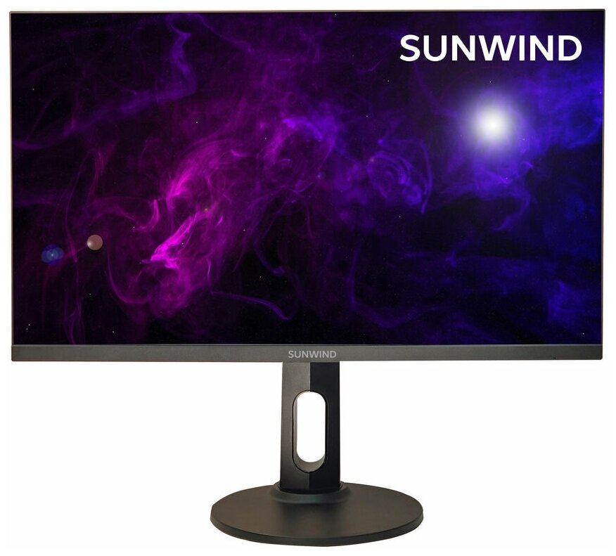 Монитор SunWind SUN-M27BA105 27", черный(мех. повреждения)