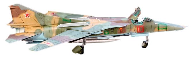 Сборная модель ZVEZDA Самолет "МиГ-27" 1/72