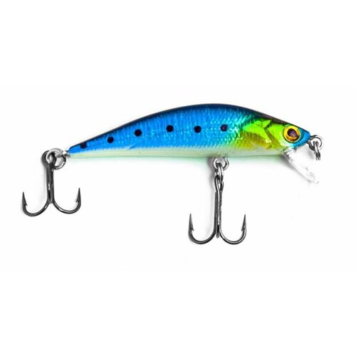 Воблер RUBICON HUMBUG MINNOW S, 50мм, 3гр, заглубление 0-0.8m, F08 воблер rubicon humbug minnow s 50мм 3гр заглубление 0 0 8m m25