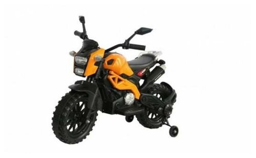 Детский электромобиль мотоцикл Harley Davidson - DLS01-ORANGE