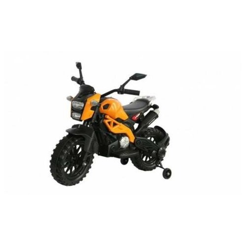 Детский электромобиль мотоцикл Harley Davidson - DLS01-ORANGE