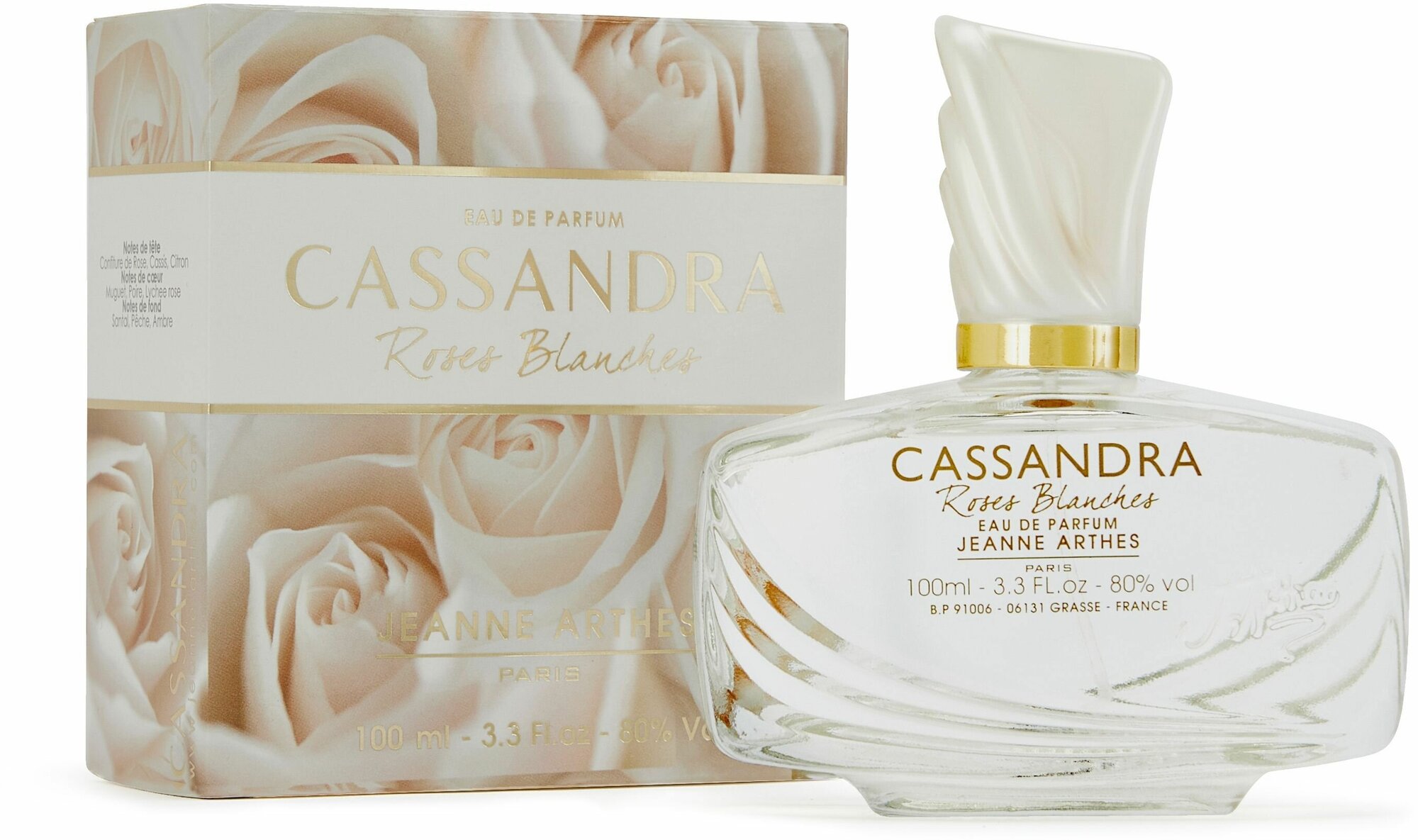 Jeanne Arthes Cassandra Roses Blanches парфюмерная вода 100 мл для женщин