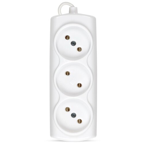 Удлинитель SmartBuy SBE-10-3-15-F 3 розетки бз 6А 2200 Вт 3 15 м 075 кв мм 50 мм белый 147₽
