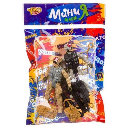 набор для уборки yako toys 8 предметов минимания m7633 Набор фигурок Yako МиниМаниЯ К93739, 2 шт.