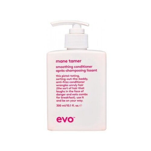 Evo кондиционер mane tamer smoothing conditioner разглаживающий для волос, 300 мл