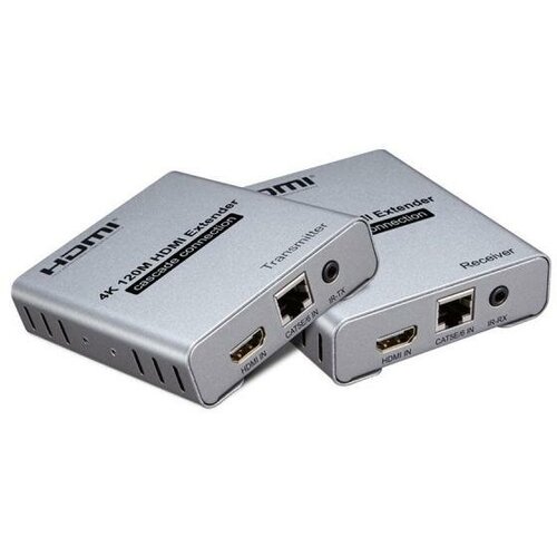 HDMI-удлинитель Orient VE048 hdmi extender orient ve042 удлинитель до 30 м по витой паре fhd 1080p 3d ultra hd 4k до 5 6 м hdcp подключается 1 кабель utp cat5e 6 не требует