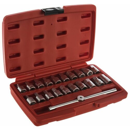 Набор головок для масляных пробок, 21 предмет KT TOOLS KA-7805D