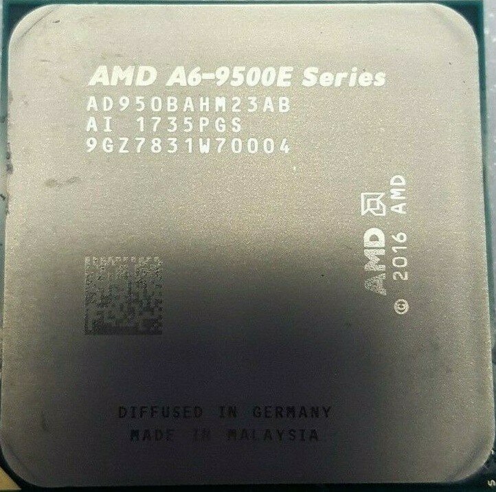 Процессор AMD A6 9500E, SocketAM4 BOX [ad9500ahabbox] - фото №4