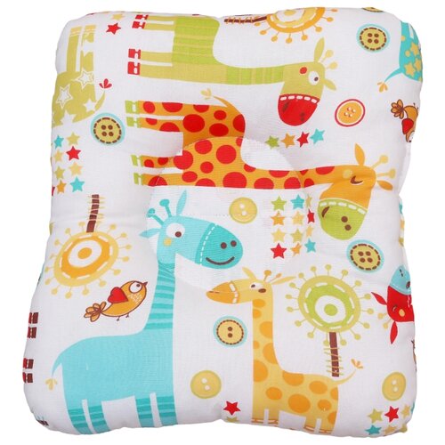 фото Подушка для кормления и сна amarobaby baby joy жирафики