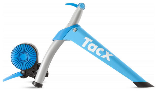 Велостанок-трейнер Tacx Booster T2500, голубой/серебристый