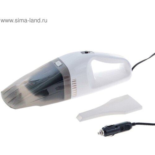 Пылесос автомобильный 60 Вт 12 В белый 95700₽