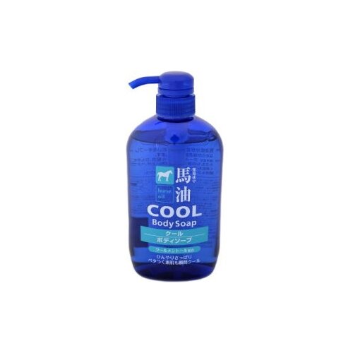 Мыло жидкое для тела COSME STATION Horse Oil Cool Body Soap, с лошадиным маслом и охлаждающим эффектом ментола, 600мл.