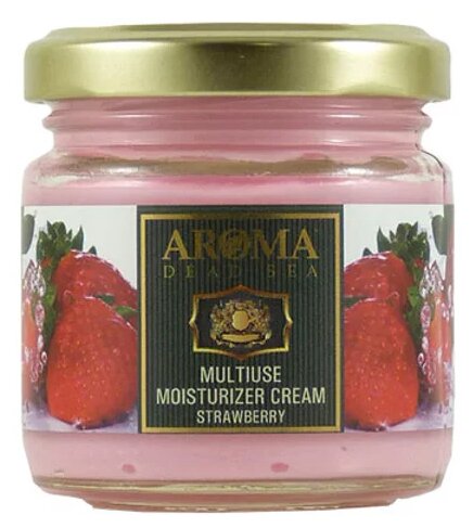 Aroma Dead Sea Крем для тела Multi-Use Moisturizer Strawberry, 100 мл
