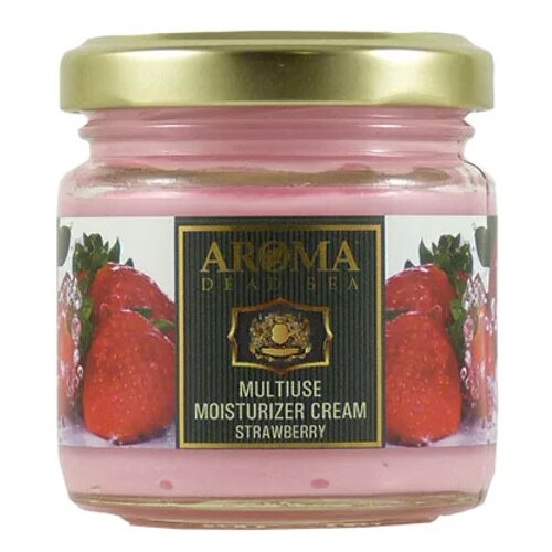 Aroma Dead Sea Крем для тела Multi-Use Moisturizer Strawberry, 100 мл