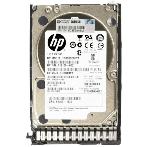 Жесткий Диск HP 792238-B21 12Tb 10000 SAS 25 HDD 36200₽