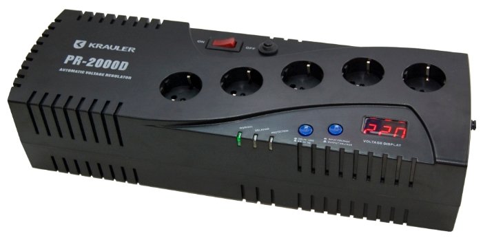 Стабилизатор напряжения однофазный Krauler VR-PR2000D