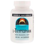 Аминокислота Source Naturals L-Tryptophan 500 мг - изображение