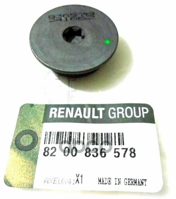 Заглушка Болта Шкива Распредвала RENAULT арт. 8200836578