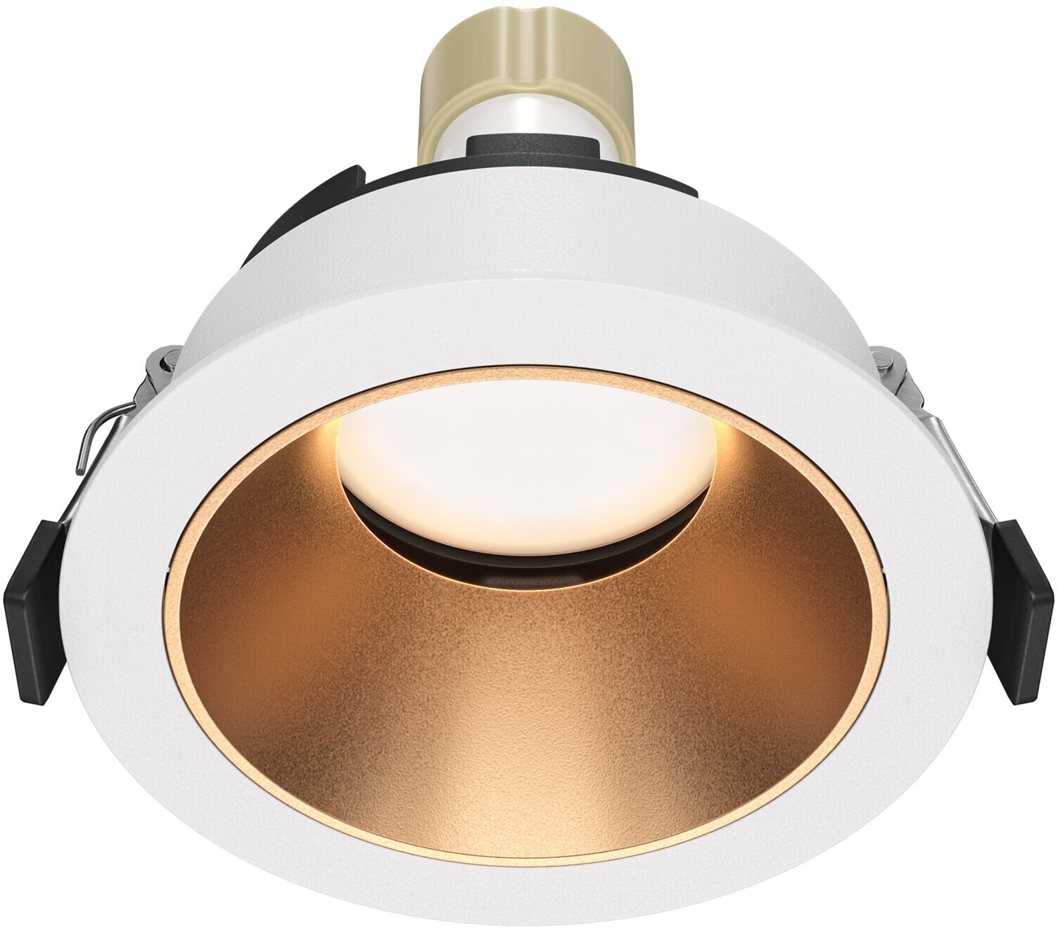 Встраиваемый светильник Maytoni Share DL051-U-1WMG, GU10, кол-во ламп:1шт, Золото