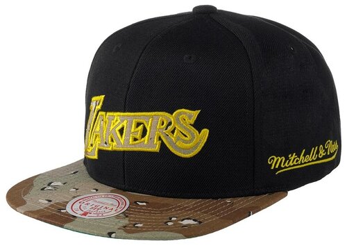 Бейсболка Mitchell & Ness, размер OneSize, черный