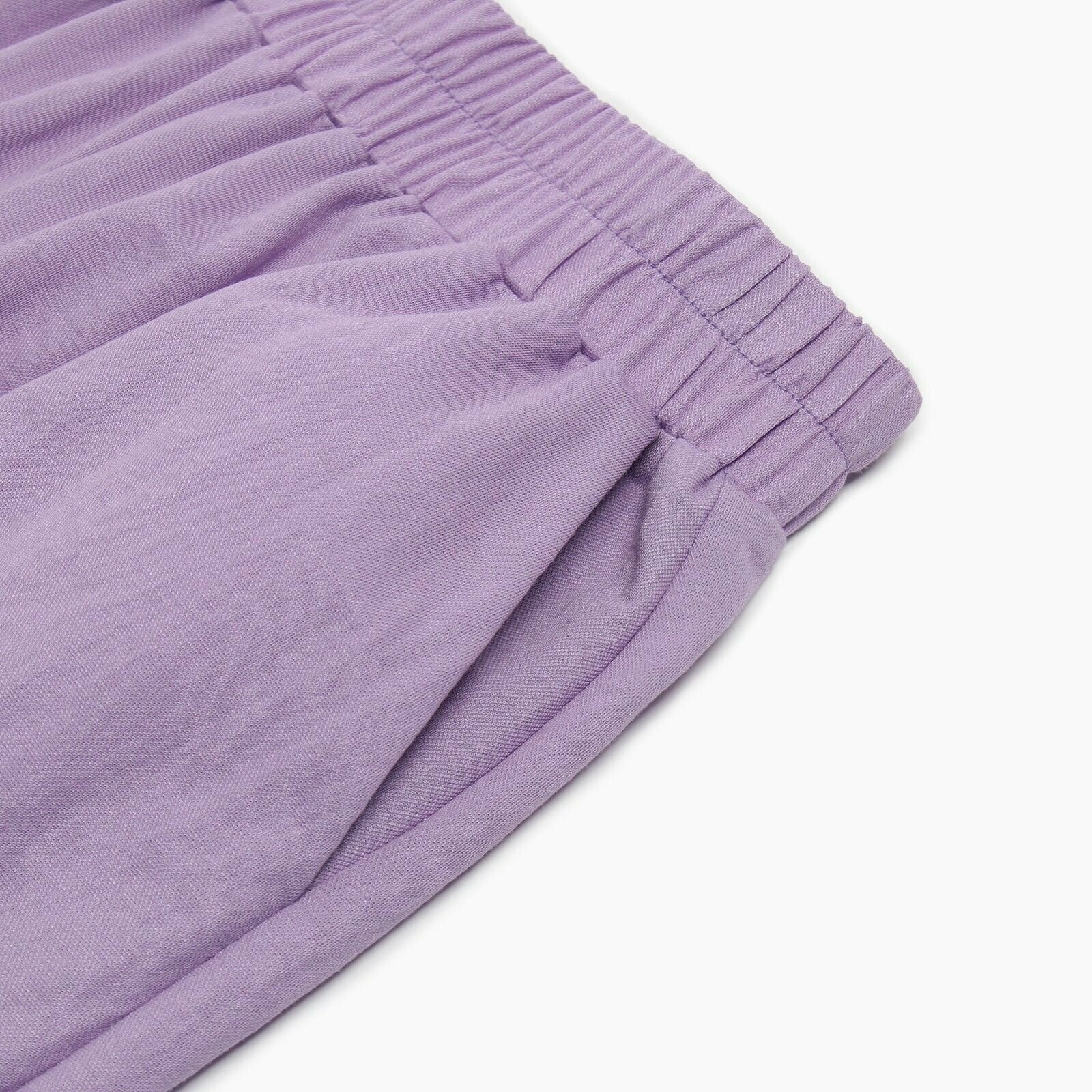 MINAKU Комплект женский (сорочка, брюки) MINAKU цвет сиреневый, р-р 44 - фотография № 11