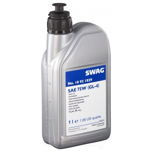 Масло трансмиссионное SWAG Gear Oil, 75W, 1 л